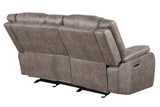 Parker House Parker Living Blake - Desert Taupe Manual Reclining Sofa Loveseat and Recliner Desert Taupe 100% Polyester (W) MBLA-321-DTAU