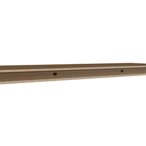 English Elm Floating Shelf Dallas Mahogany - Set of 2 Engineered Wood Wall Shelves 32" x 10.6" Sleek Space-Saving Decor B092P238706
