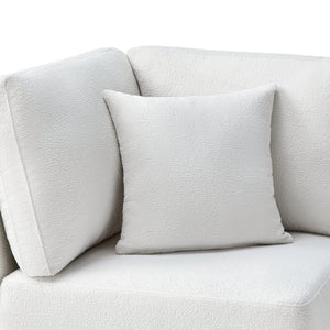 English Elm Chauncy Modular Chofa Set with Storage Ottoman and Coil Spring Foam Seat Support B050S00032