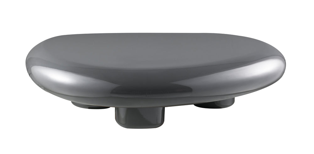 English Elm Charlene Lacquered Mdf Coffee Table with Metal Base for Modern Living Rooms B2726S00576