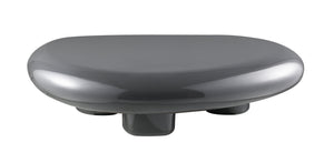English Elm Charlene Lacquered Mdf Coffee Table with Metal Base for Modern Living Rooms B2726S00576