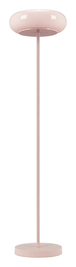 Zuo Modern Munk Floor Lamp Pink - Modern Design In High-quality Pvc & Steel For Chic Home Décor & Versatility Pink Pvc,Steel 56180-zuo-modern