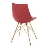 OSP Home Furnishings Oakley Chair Rose