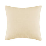 INK+IVY Bree Knit Casual Euro Pillow Cover II30-871 Ivory