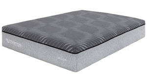 English Elm Moon- Queen Hybrid Mattress Graphite Memory Foam Pocketed Coils Medium Feel Sleep B342P315687