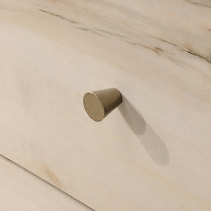 English Elm Dresser, Versatile Brown Finish With Ample Storage, Compact Design For Any Room - Stylish & Durable B356P402628