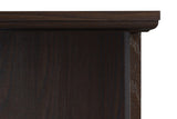 OSP Home Furnishings Jefferson Bookcase Espresso