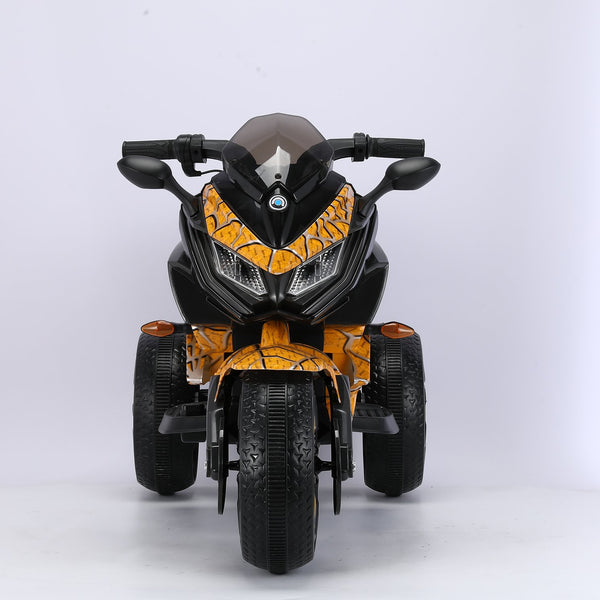 English Elm Kids Electric Three Wheel Motorbike 12v Ride on with Light up Wheels and Pu Seat W1760P252056