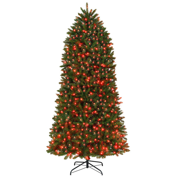 English Elm 9ft Prelit Bell Shaped Christmas Tree with 1004 Full Spectrum Leds and Music Sync T3971P412431