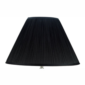 English Elm 27" Tall Ceramic Table Lamp - Elegant Urn Design With Silver And Black Finish, Linen Shade Glow B072116113