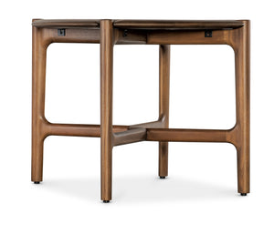 Harlow Rectangle Side Table M03-80113-85 Chestnut Brown Hooker Furniture