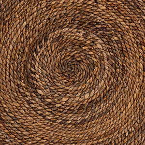 English Elm Coastal Capiz Shell Mosaic Round Coffee Table Artisan Iridescent Living Room Accent B2750P467751