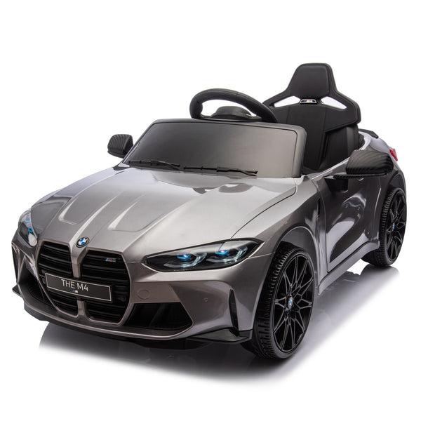English Elm Bmw M4 Licensed 24v Kids Ride on Car with Remote Control Dual Motors and Led Lights W1578P342138