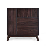 Christopher Knight Home® - Noble House - Rattler Mid-Century Modern 2 Drawer Cabinet