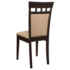 English Elm Gabriel Oval Extension Dining Table Set Seats Six Cappuccino Veneer Classic Style B062S01792