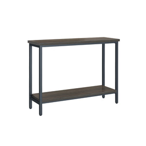 English Elm Wallace & Bay - Harpe Brown Sofa Table with Solid Wood Build, Warm Transitional Style, Easy-Care Finish, 39.4" W B2709P212420