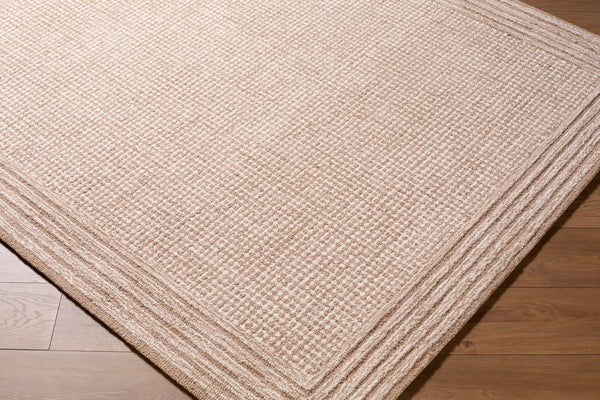 Livabliss Benchcraft Hand Tufted Wool Area Rug Farmhouse Cottage Style for Living Room Beige, Sandsto 9' x 12' BEC2302-912