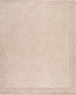 Livabliss Benchcraft Hand Tufted Wool Area Rug Farmhouse Cottage Style for Living Room Beige, Sandsto 8' x 10' BEC2302-810
