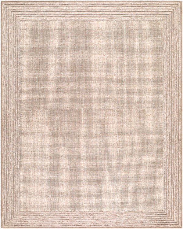 Livabliss Benchcraft Hand Tufted Wool Area Rug Farmhouse Cottage Style for Living Room Beige, Sandsto 8' x 10' BEC2302-810