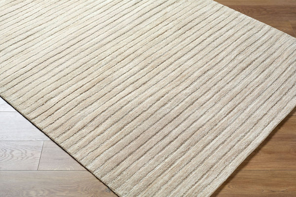 Livabliss Benchcraft Hand Tufted Wool Area Rug Farmhouse Cottage Style for Living Room Beige, Taupe 9' x 12' BEC2303-912