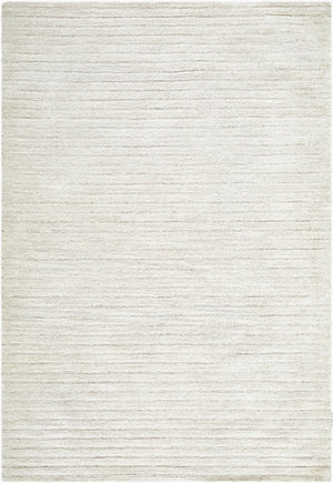 Livabliss Benchcraft Hand Tufted Pure Wool Area Rug Farmhouse Cottage Style for Living Rooms Ivory 5' x 7'6" BEC2304-576
