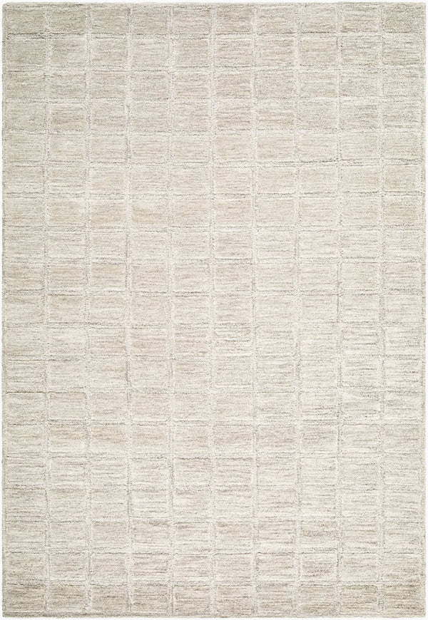 Surya Benchcraft Farmhouse Cottage Handmade Wool Rug 5' X 7'6" - Cozy, Rustic Design For Any Room 'Ivory Wool Bec2305-912
