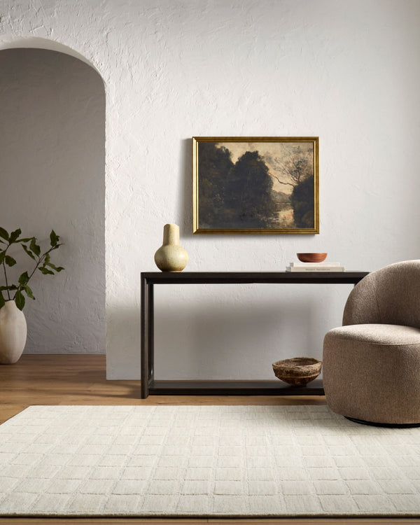 Livabliss Benchcraft Hand Tufted Wool Area Rug Farmhouse Artisan Looped Pile Living Room Accent Light Beige 5' x 7'6" BEC2305-576