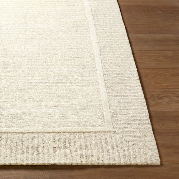 Livabliss Benchcraft Hand Tufted Wool Area Rug Farmhouse Cottage Style for Living Room Ivory, Light T 8' x 10' BEC2306-810
