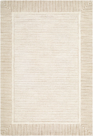 Surya Benchcraft Farmhouse Cottage Handmade Wool Rug 5' X 7'6" - Cozy, Rustic Design For Any Room 'Taupe Wool Bec2307-576