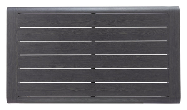 Zuo Modern Rolig Coffee Table - Stylish Aluminum Modern Design For Contemporary Living Spaces And Homes Black Aluminum 704090-zuo-modern