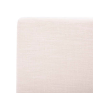 Safavieh Carter Bed Light Beige Linen 66.5" x 91.5" x 34"