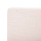 Safavieh Carter Bed Light Beige Linen 66.5" x 91.5" x 34"