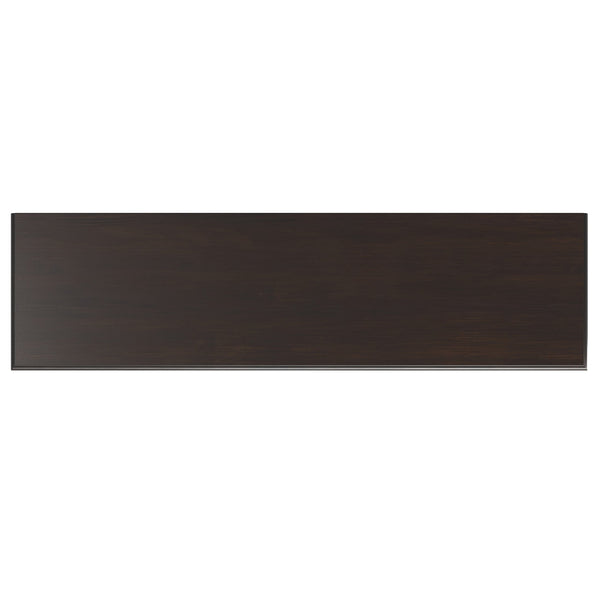 English Elm Connaught Solid Wood Sideboard with Raised Panel Doors and Bronze Hardware for Dining B136P436050