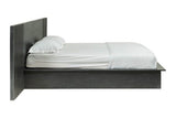 VIG Furniture Modrest Manchester- Contemporary Platform Dark Grey Bed with Drawers VGWD-HLF2-BED