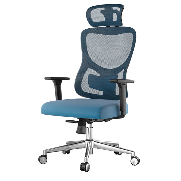 English Elm Ergonomic Office Chair With Adjustable Support, Mesh Back, 3D Armrests & Comfort For Home Or Office T3623P380839