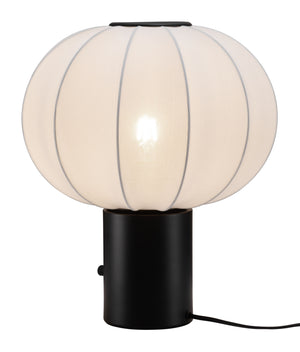 Wisteria Table Lamp White 56151 Zuo Modern