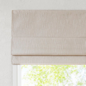 English Elm 1 Blackout Cordless Roman Shade 27x64 Inch Thermal Light-Blocking Window Treatment for Privacy Comfort Linen 4.96 L x 9.25 W x 8.07 H B035P319844