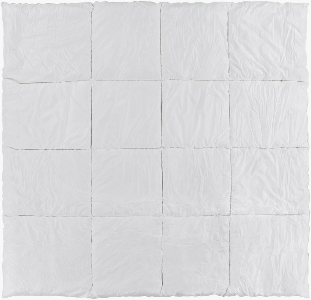 Surya Bedding Insert Duck Down Feather Fill Cotton Shell Breathable All Season Duvet Full/Queen Duvet Insert Rectangle BEDINSERT001-FQ