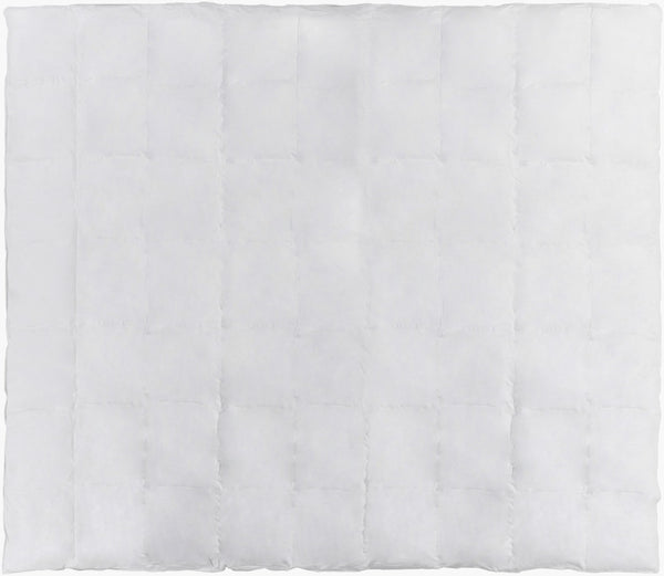 Surya Bedding Insert Cotton Blend Polyfill Duvet with Tightly Woven Structured Lightweight Comfort King/CA King Duvet Insert Rectangle BEDINSERT002-K