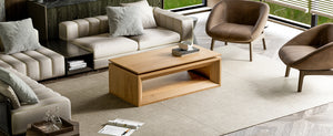 English Elm 43.3'' Wood Veneer Lift Top Coffee Table with Hidden Storage for Living Room Natural Wood W1435P453251