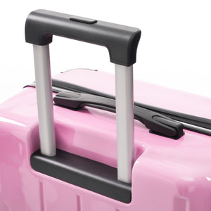 English Elm Luggage 3 Piece Polycarbonate Hardshell Set with Tsa Lock and Spinner Wheels N730P298383P