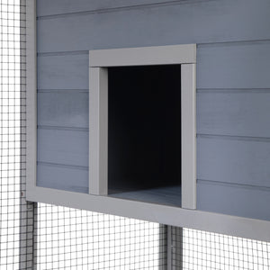 English Elm Wooden Pinewood Small Animal Habitat with Acrylic Panels Ramps Tunnel and Rolling Base W2181P363536