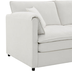 English Elm 9687 Stylish Well Crafted Home Furniture Piece for Modern Living Spaces White N723P243197W