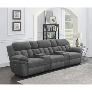 English Elm Divine Five Seat Power Reclining Sectional with Storage Consoles for Theater Rooms B062S01797