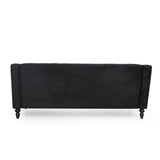 Christopher Knight Home® - Noble House - Knouff Modern Glam Tufted Velvet 3 Seater Sofa