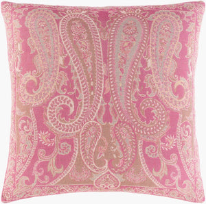 Surya Boteh Handcrafted Cotton Wool Blend Accent Pillow with Traditional Motif for Any Room BEH002-2020D