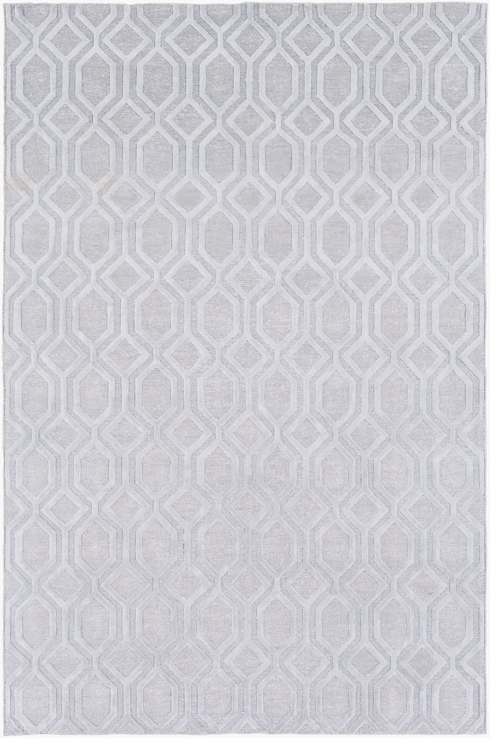 Surya Belvoire Handmade 2' X 3' Linen Rug – Unique Indian Craftsmanship For Elegant Home Decor & Style Light Slate Linen Bel3000-69