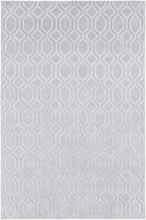 Surya Belvoire Handmade 2' X 3' Linen Rug – Unique Indian Craftsmanship For Elegant Home Decor & Style Light Slate Linen Bel3000-69
