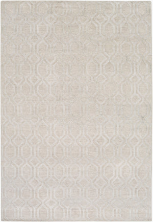 Surya Belvoire Handmade 2' X 3' Linen Rug – Unique Indian Craftsmanship For Elegant Home Decor & Style Ivory Linen Bel3001-23