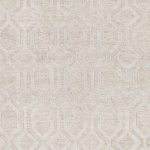 Surya Belvoire Handmade 2' X 3' Linen Rug – Unique Indian Craftsmanship For Elegant Home Decor & Style Ivory Linen Bel3001-23